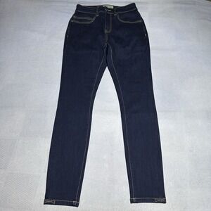 Dapper Boi Skinny Jeans Size 28x30 Dark Wash Indigo Stretch Denim Comfort Unisex
